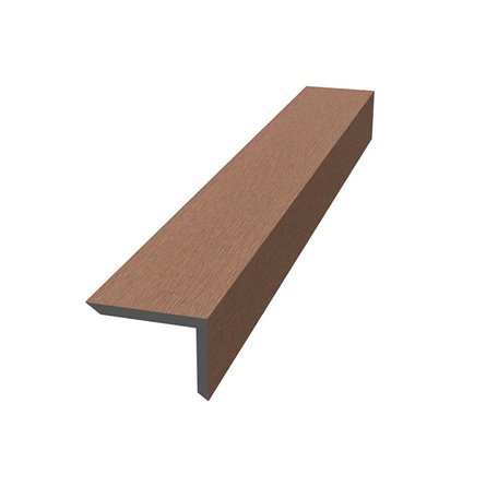 Уголок ДПК для террасной доски NauticPrime, 60*40*2900мм, кедр