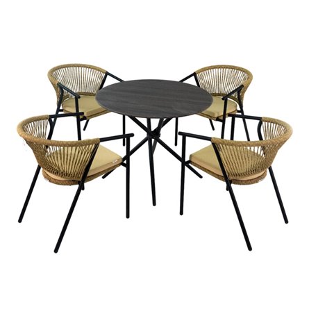 MOKKA LYON Стол обеденный круглый