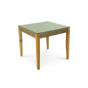 MOKKA BALI Стол квадратный деревянный