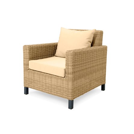 Комплект плетеной мебели MOKKA BELLA малый, соломенный