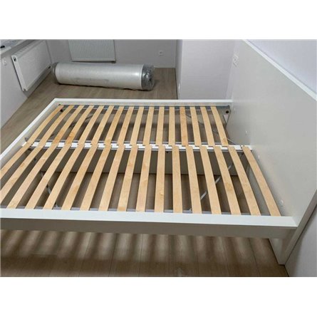 Кровать MALM МАЛЬМ ИКЕА белый 2 ящика 160х200 см