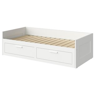 Кровать-кушетка IKEA BRIMNES с 2 ящиками