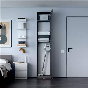 МАКС / ПАКС шкаф 1 дверь 50х38х233 серый RU