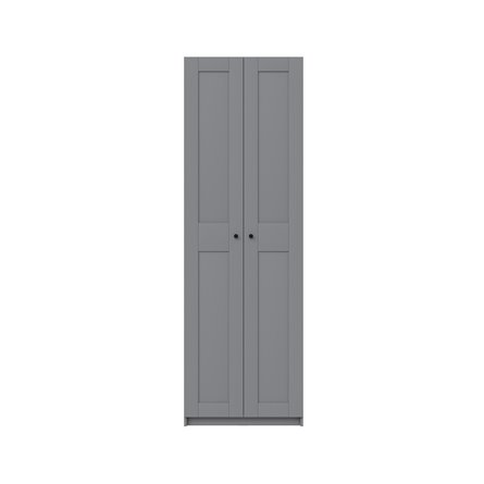 МАКС / ПАКС шкаф 2 двери 75х61х233 серый RU