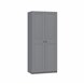 МАКС / ПАКС шкаф 2 двери 100х61х233 серый RU