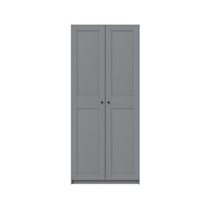 МАКС / ПАКС шкаф 2 двери 100х61х233 серый RU