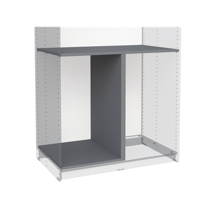 2.06.15.290.4 МАКС секция разделительная 100х58 серая