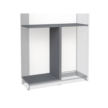 2.06.15.300.4 МАКС секция разделительная 100х36 серая