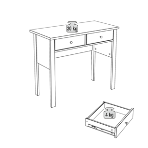 2.08.06.170.1 САГА стол туалетный 92х45 белый
