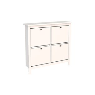 2.08.10.180.1 САГА тумба для обуви 113х108 белая