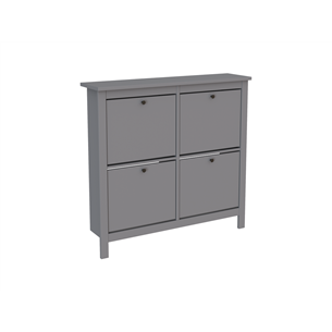 2.08.10.180.4 САГА тумба для обуви 113х108 серая