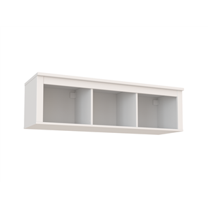 2.08.17.150.1 САГА полка навесная 3 секции белая