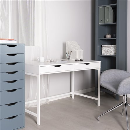 S01439 Ингар Д 132 стол письменный 132x58x76, белый