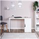 S01507 ИНГАР 1/ДВ/T стол письменный 120x75x55, белый