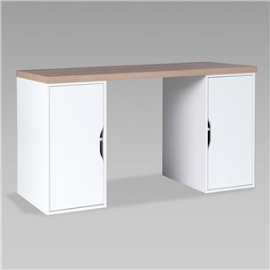 S01576 ИНГАР 2/ДВ/ДВ стол письменный 140x75x55