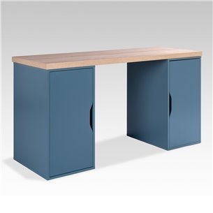 S01583 ИНГАР 2/ДВ/ДВ стол письменный 140x75x55