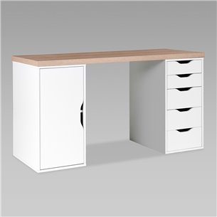 S01606 ИНГАР 2/5/ДВ стол письменный 140x75x55