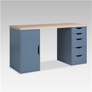 S01613 ИНГАР 2/5/ДВ стол письменный 140x75x55