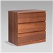 S01675 Варма Прайм 3 комод 80x77x48 шпон ясень