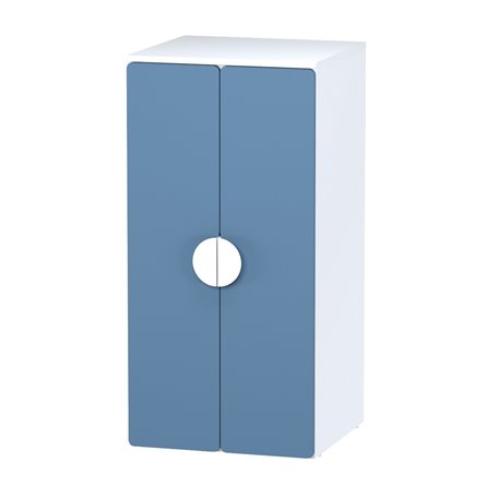 Детская СТУВА / Пикси. Комплект 8 - кровать, комод и 2 шкафа (озорной василек)