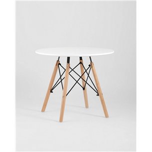 Стол|Stool Group|Eames DSW детский белый, ножки массив бука