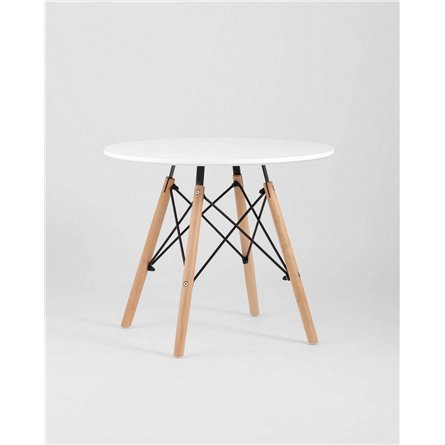 Стол|Stool Group|Eames DSW детский белый, ножки массив бука