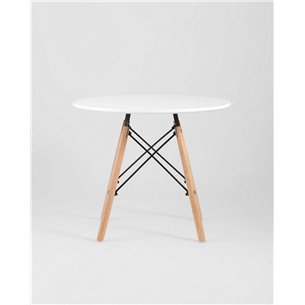 Стол|Stool Group|Eames DSW детский белый, ножки массив бука