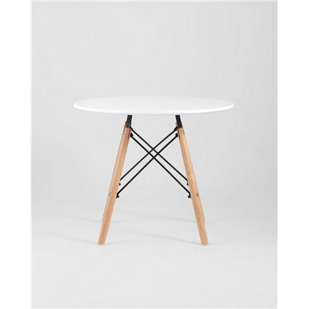 Стол|Stool Group|Eames DSW детский белый, ножки массив бука