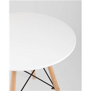 Стол|Stool Group|Eames DSW детский белый, ножки массив бука