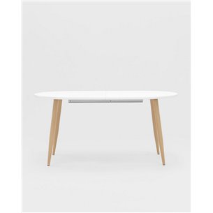 Стол|Stool Group|обеденный Берген белый раскладной 160 (220)*90 см