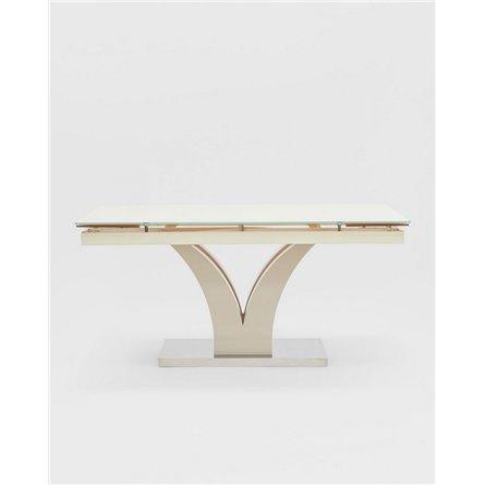 Стол|Stool Group|Верона раскладной 160-220*90 глянцевый бежевый