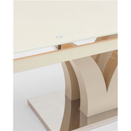 Стол|Stool Group|Верона раскладной 160-220*90 глянцевый бежевый