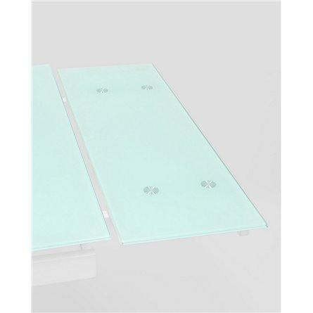 Стол|Stool Group|обеденный Верона белый раскладной, размер 160 (220)*90