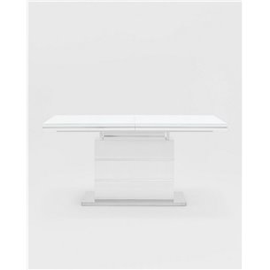 Стол|Stool Group|обеденный Глазго раскладной белый, размеры столешницы 160 (215)* 90 см