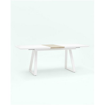 Стол|Stool Group|обеденный Детройт раскладной 160-200*90 белый