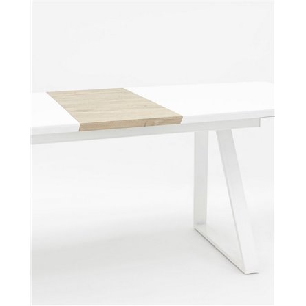 Стол|Stool Group|обеденный Детройт раскладной 160-200*90 белый