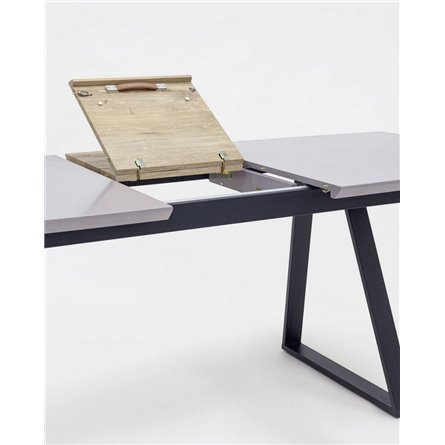 Стол|Stool Group|обеденный Детройт раскладной 160-200*90 серый