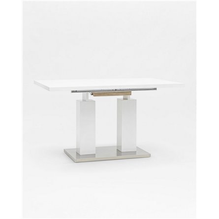 Стол|Stool Group|Сиэтл раскладной 140-180*90 глянцевый белый