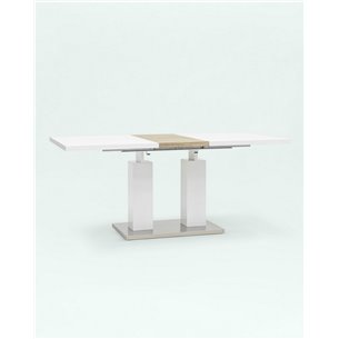 Стол|Stool Group|Сиэтл раскладной 140-180*90 глянцевый белый