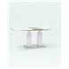 Стол|Stool Group|Сиэтл раскладной 140-180*90 глянцевый белый Стол|Stool Group|Сиэтл раскладной 140-180*90 глянцевый белый