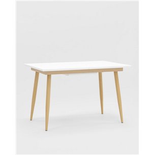 Стол|Stool Group|обеденный Стокгольм белый 120* 80 см, дополнительно раскладывается до 160 см.