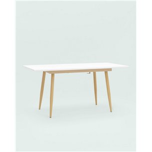 Стол|Stool Group|обеденный Стокгольм белый 120* 80 см, дополнительно раскладывается до 160 см.