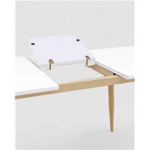 Стол|Stool Group|обеденный Стокгольм белый 120* 80 см, дополнительно раскладывается до 160 см.
