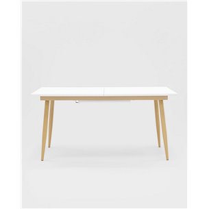 Стол|Stool Group|обеденный Стокгольм раскладной белый, размеры столешницы 160 (220)*90 см