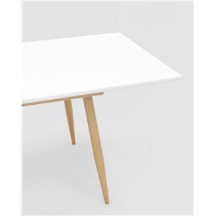 Стол|Stool Group|обеденный Стокгольм раскладной белый, размеры столешницы 160 (220)*90 см