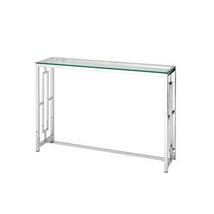 Консоль БРУКЛИН 115*30 серебро