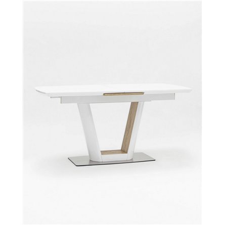 Стол|Stool Group|обеденный Атланта раскладной 160-200*90 белый