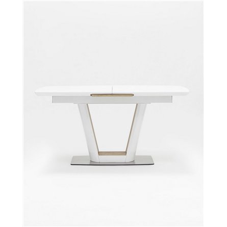 Стол|Stool Group|обеденный Атланта раскладной 160-200*90 белый