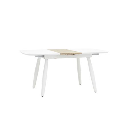 Стол обеденный Чикаго раскладной 120-160*90 белый