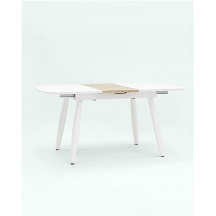 Стол|Stool Group|обеденный Чикаго раскладной 120-160*90 белый